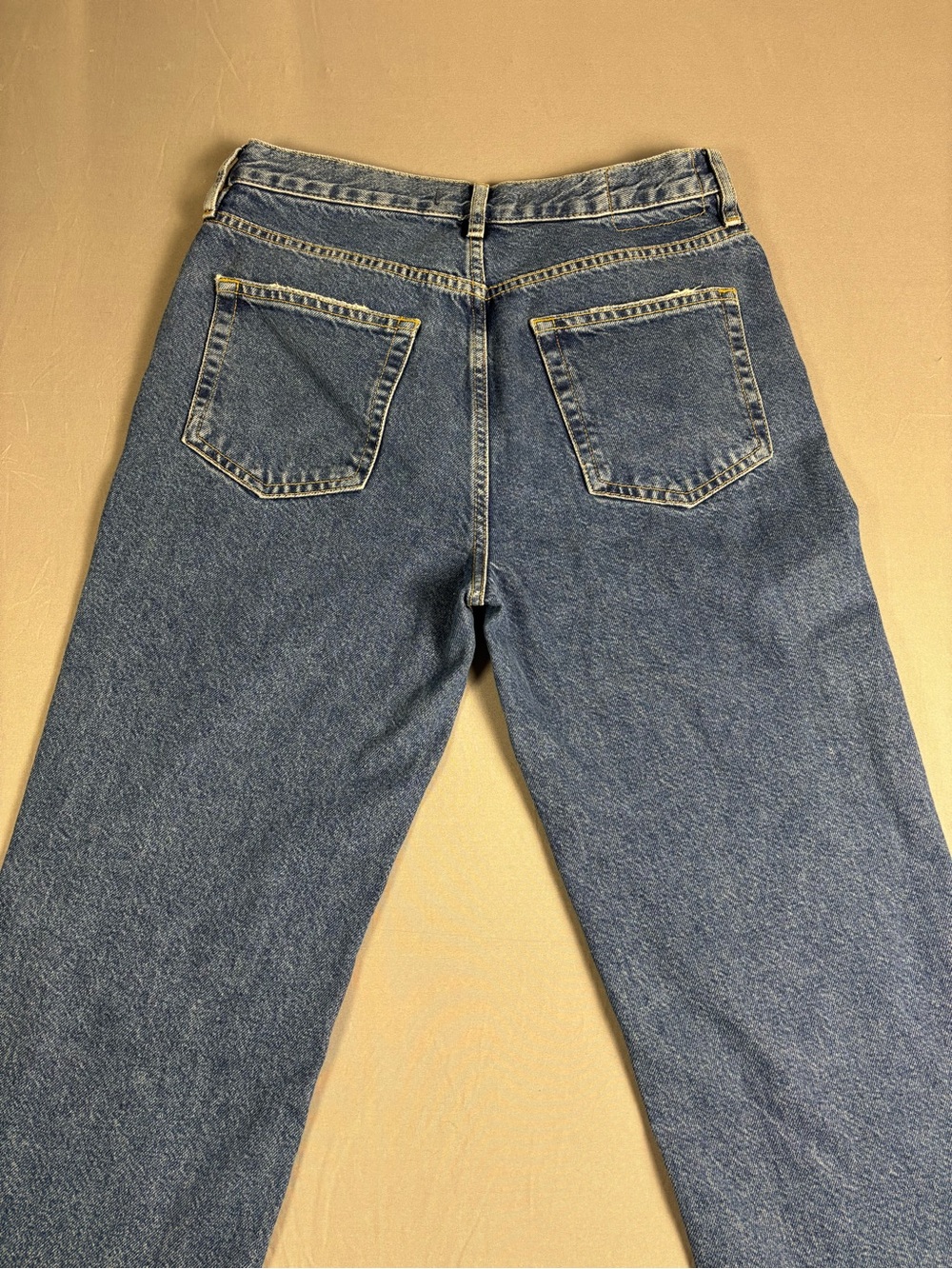 We The Free Cropped Raw Hem Distressed Blue Jeans Women’s Size 28 - Picture 10 of 12